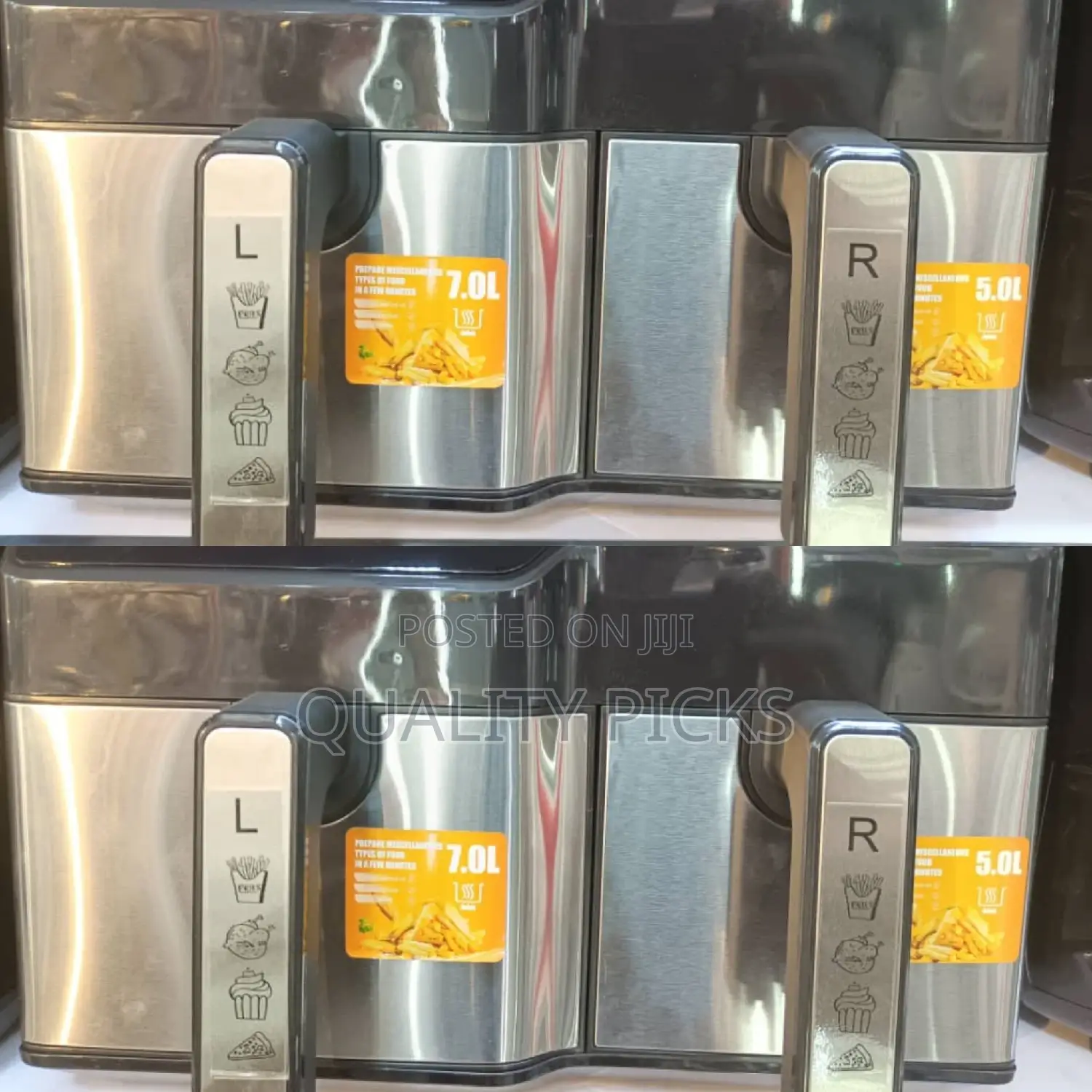 Electric Double Air Fryer