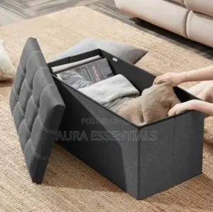 Ottoman's Storage Box Foot Stool
