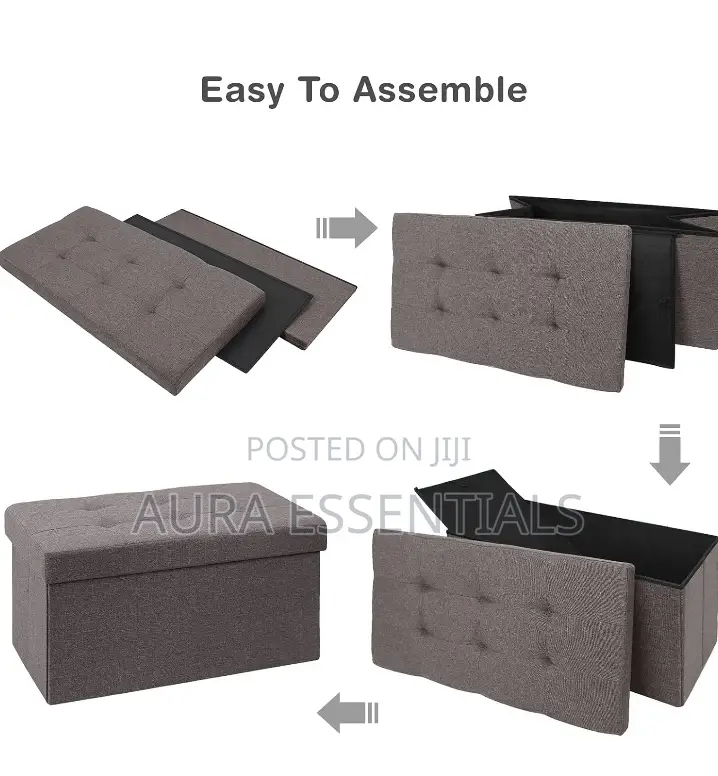 Ottoman's Storage Box Foot Stool