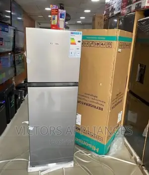 Brand New Hisense 200litres Double Door Refrigerator