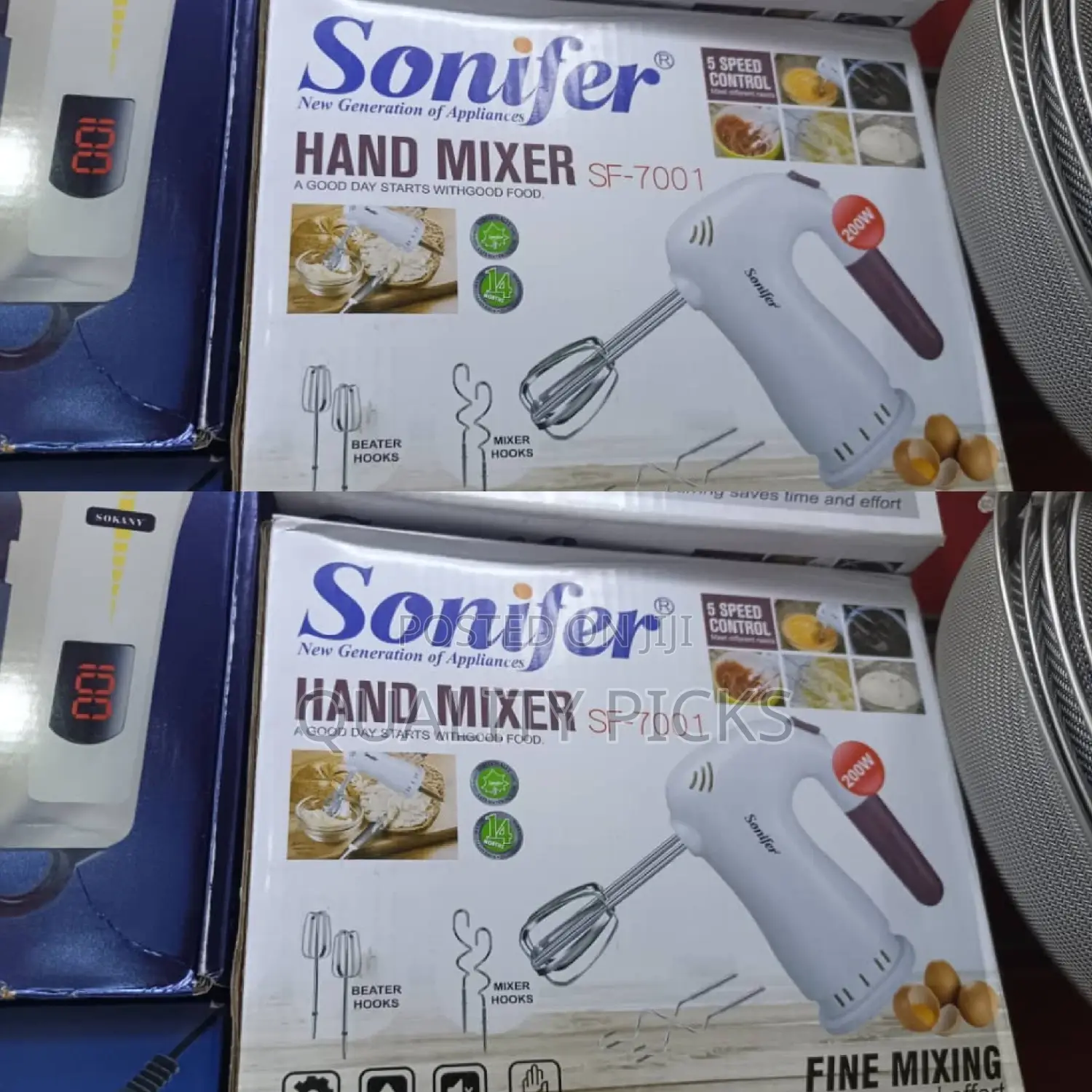 Electric Sonifer Hand Mixer