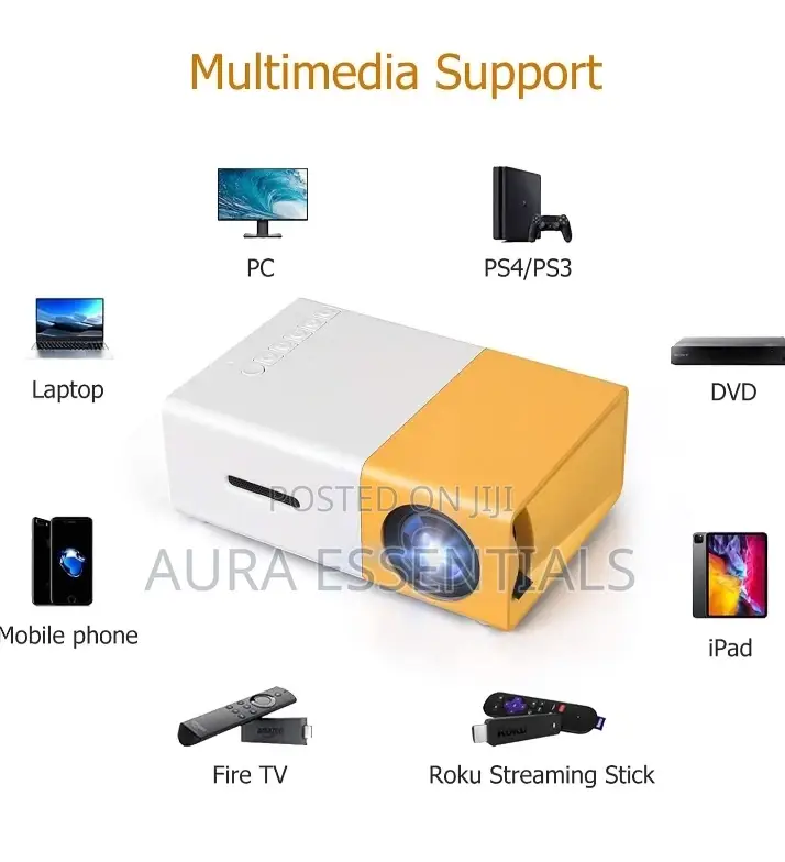 YG 300pro LED Mini Projector