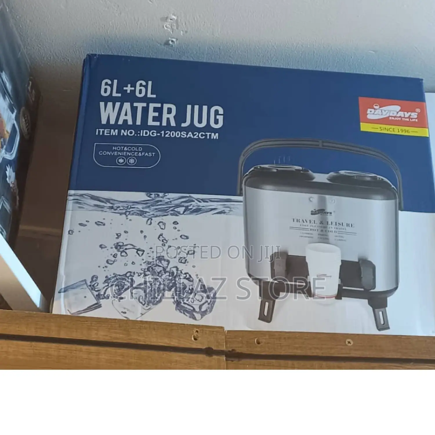 Double 6L+6L Water Jug.