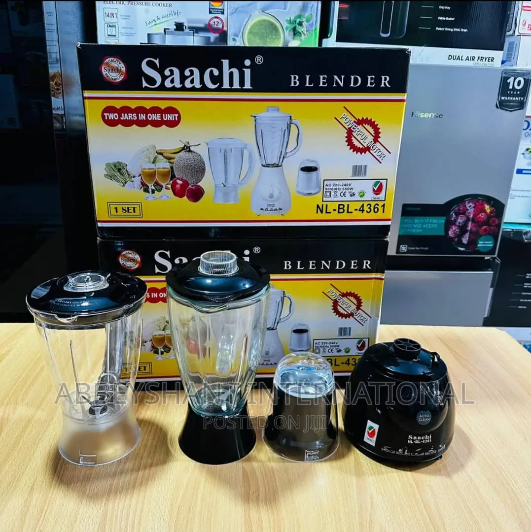 Blender Electric Blender Saachi Blender Two Jar Blender