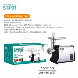 Winning Star Multifunctional Meat Grinder