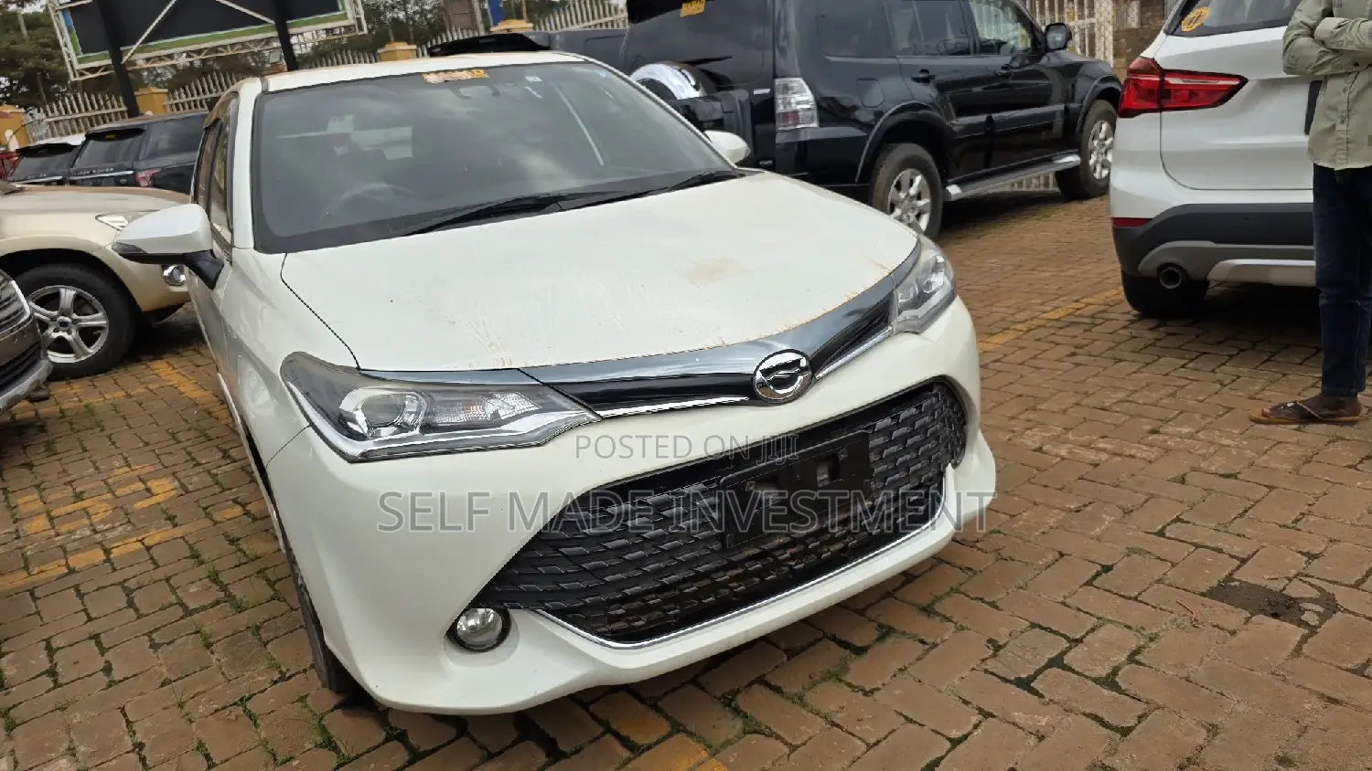 Toyota Corolla Fielder 2017 White