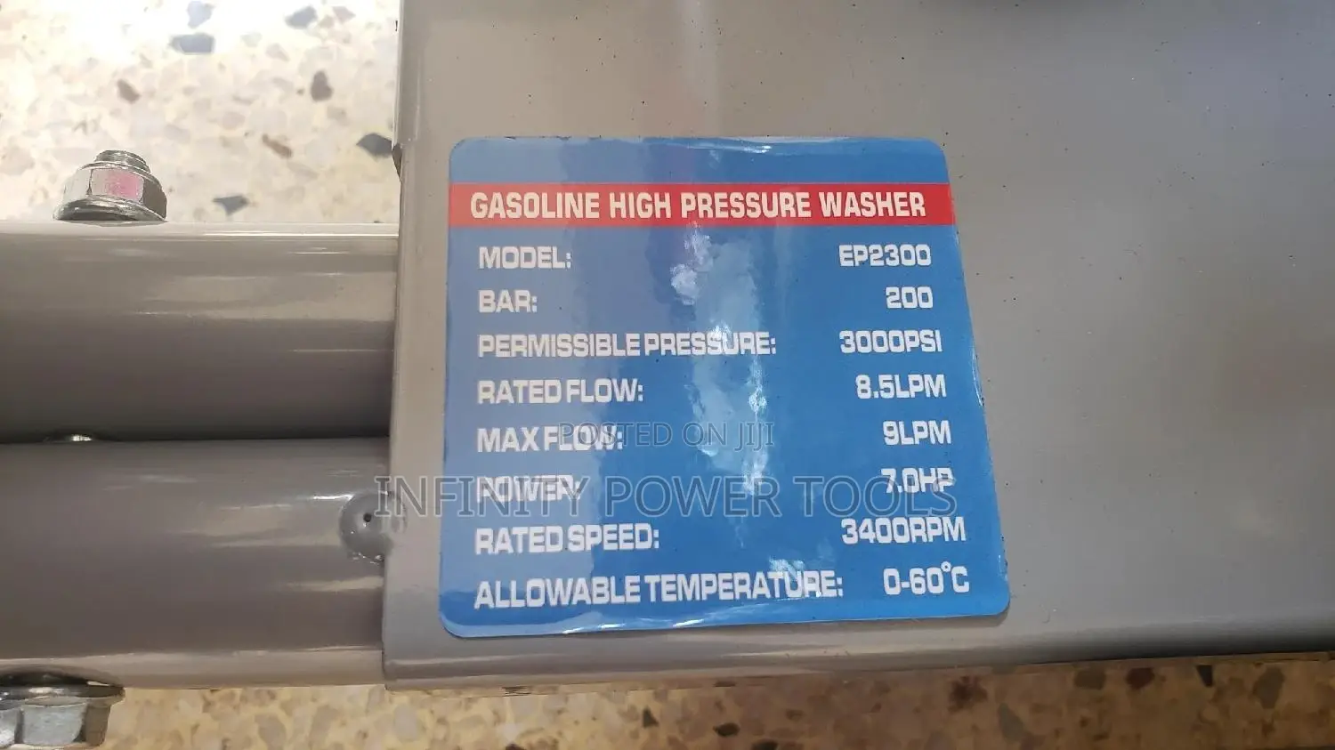Gasoline High Pressure Washer