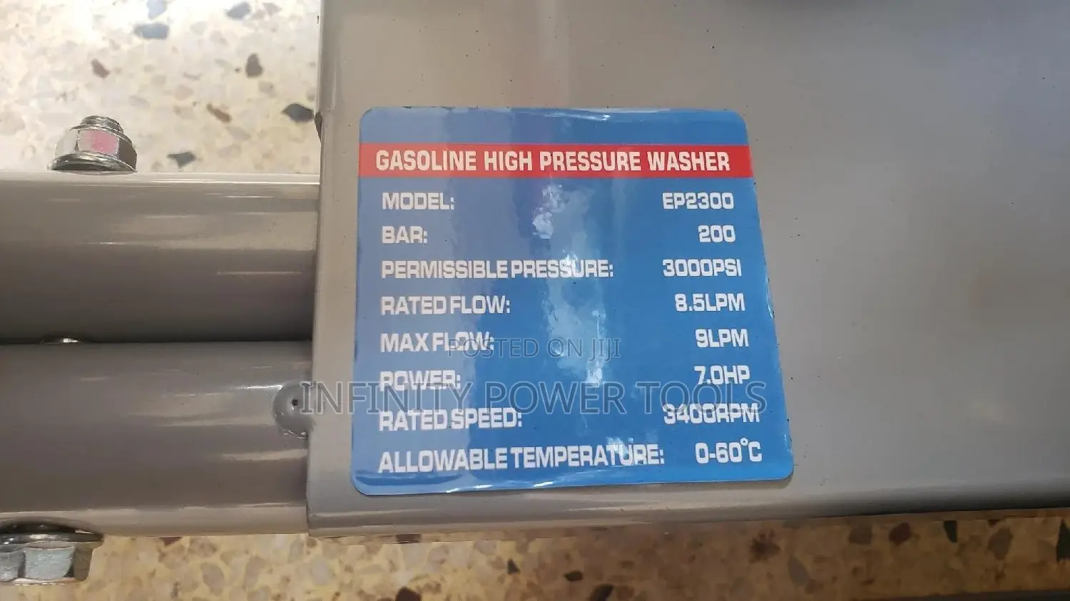 Gasoline High Pressure Washer