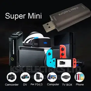 HDMI Video Capture Card for Live Streaming
