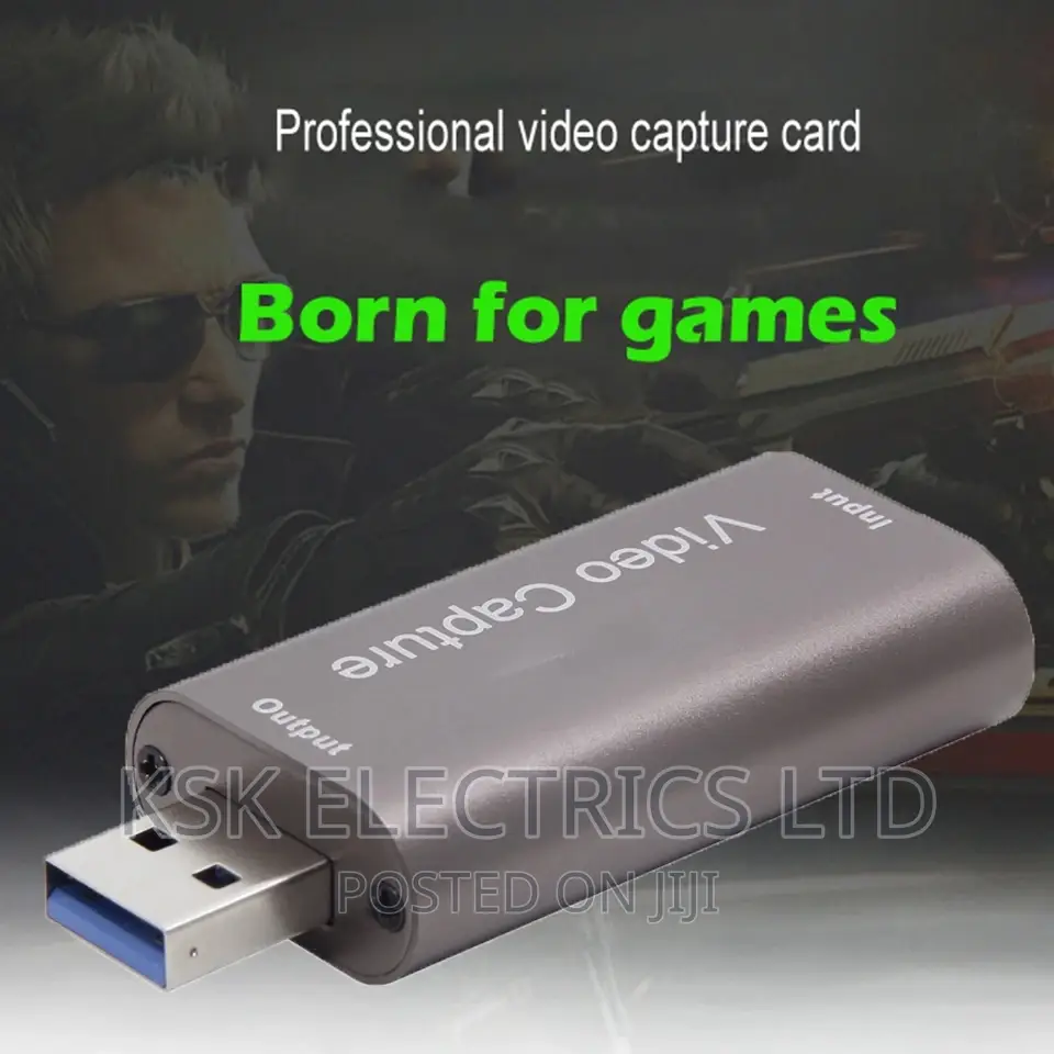 HDMI Video Capture Card for Live Streaming