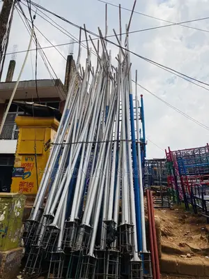 Standing Solar Poles