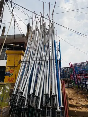 Standing Solar Poles