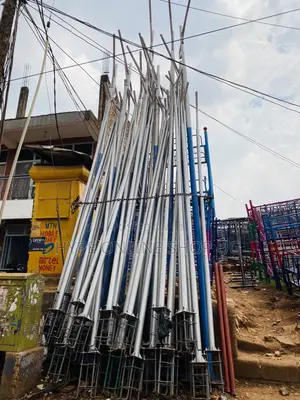 Standing Solar Poles