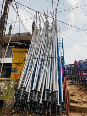 Standing Solar Poles