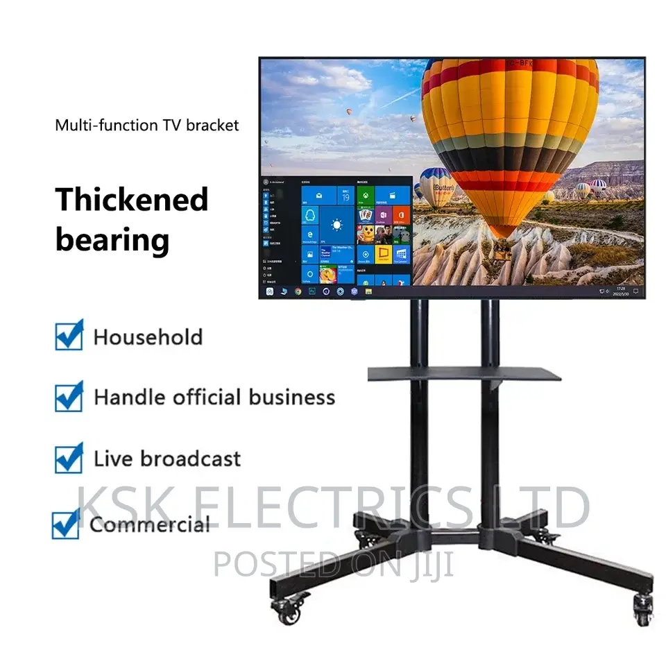 Mobile Moveable Tv Stand Cart