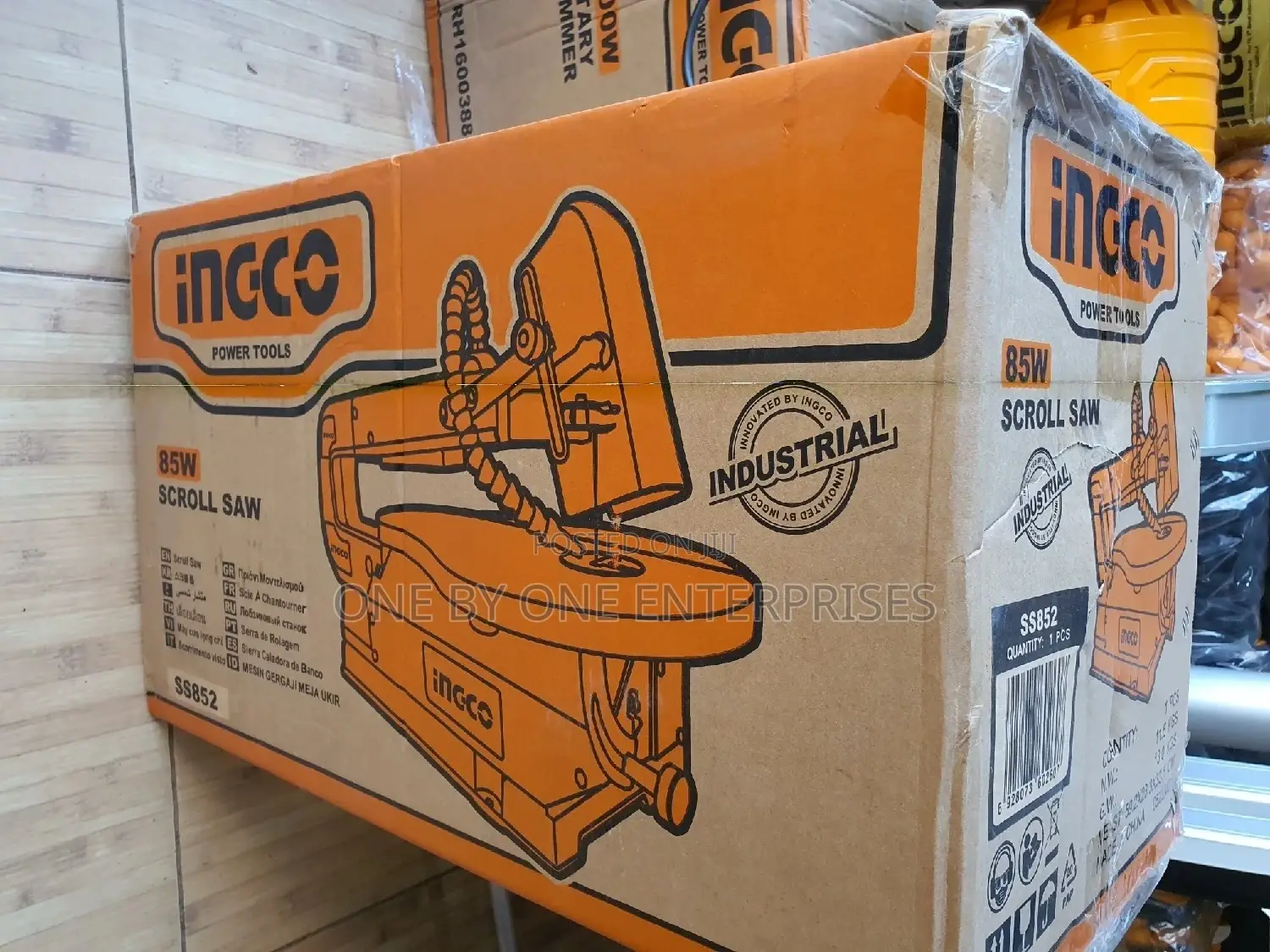 Ingco Scroll Saw 85w Speed:0-1450rpm(Anti-Vibration Design )