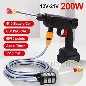 Multifunction Rechargeable Car Wash Machine Available