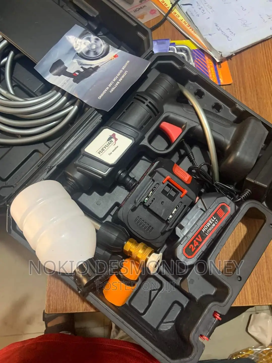 Multifunction Rechargeable Car Wash Machine Available