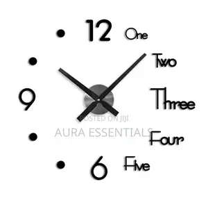 3D Large Luminous Wall Clock
