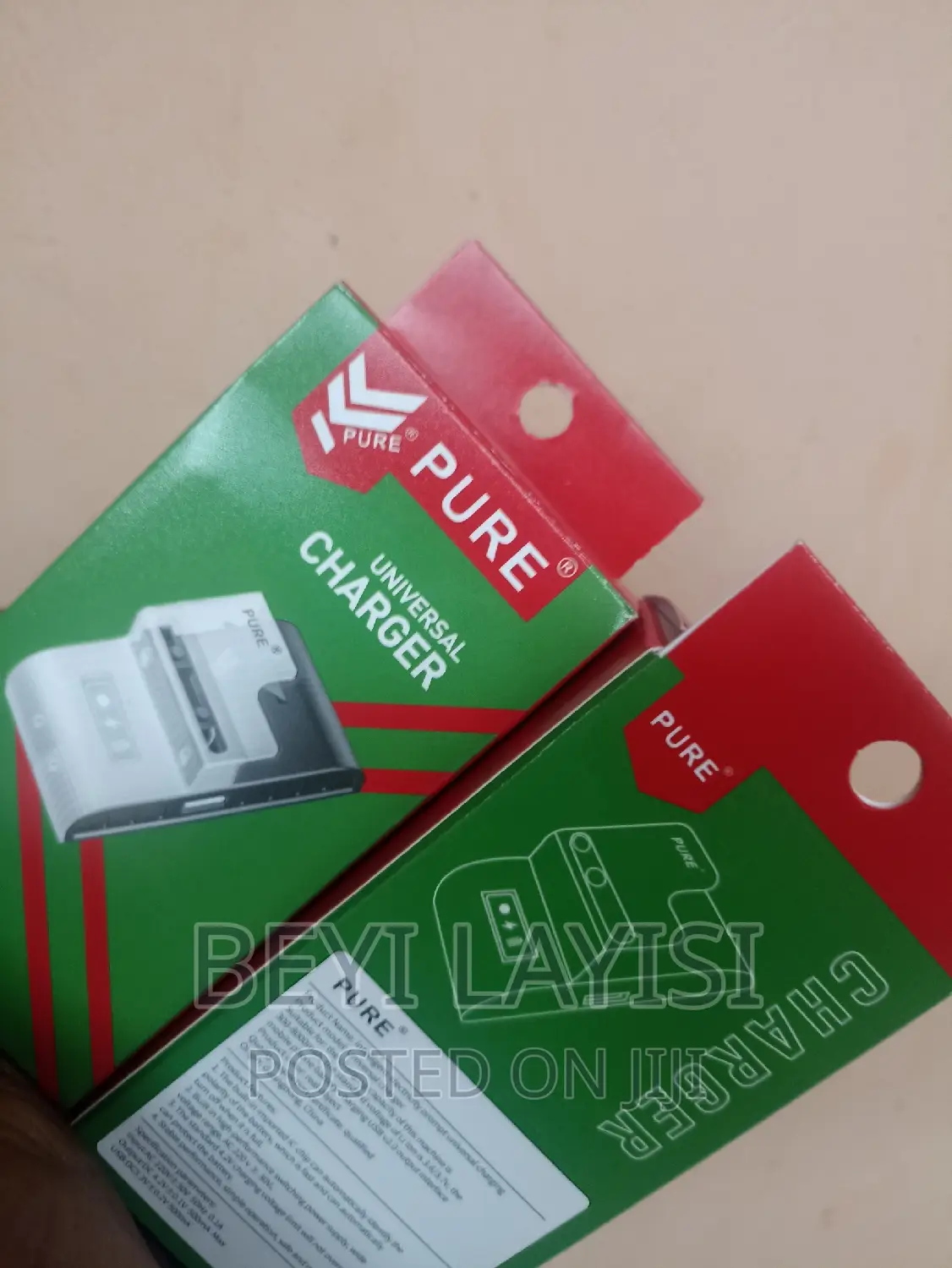 Original Pure Phone Battery Chargers
