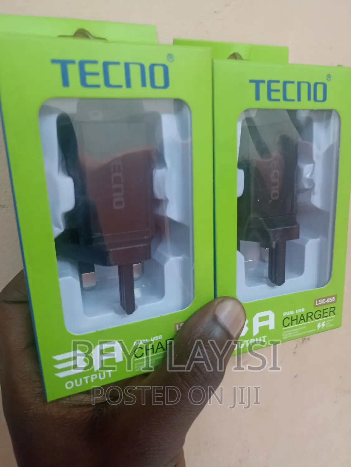 3A Techno Adapter Phone Chargers