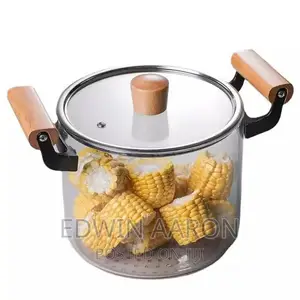 Glass Cooking Pot 4.5ltrs