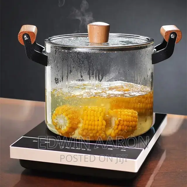 Glass Cooking Pot 4.5ltrs