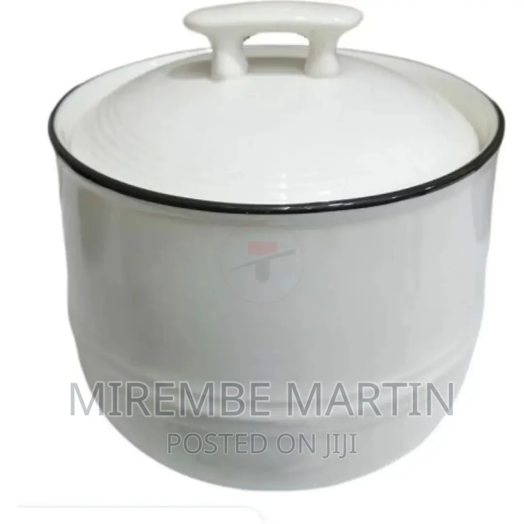 Round Ceramic Spice Sugar Bowl Dish –