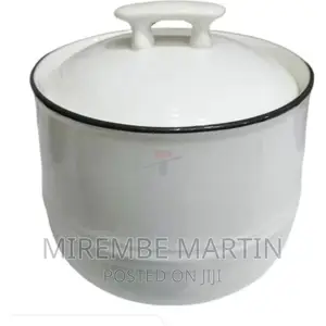 Round Ceramic Spice Sugar Bowl Dish –