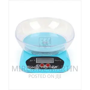 5kg Digital Kitchen Bowl Electronic Food Smart Weighingscale