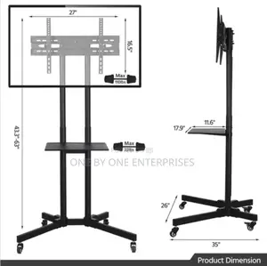 Mobile Tv Stand Rolling for Exhibition and Conferences