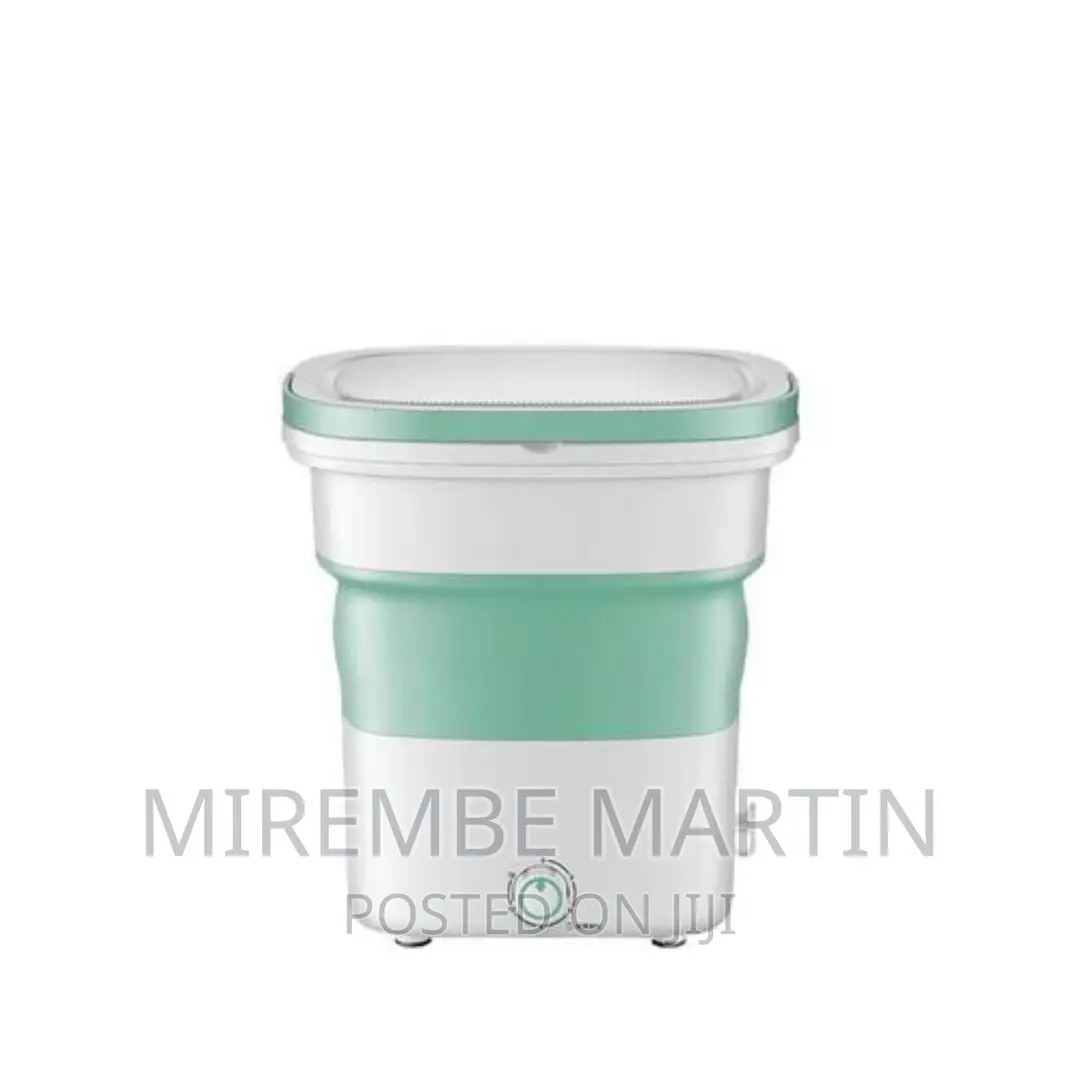 Portable Silicone Electric Mini Foldable Washing Machine