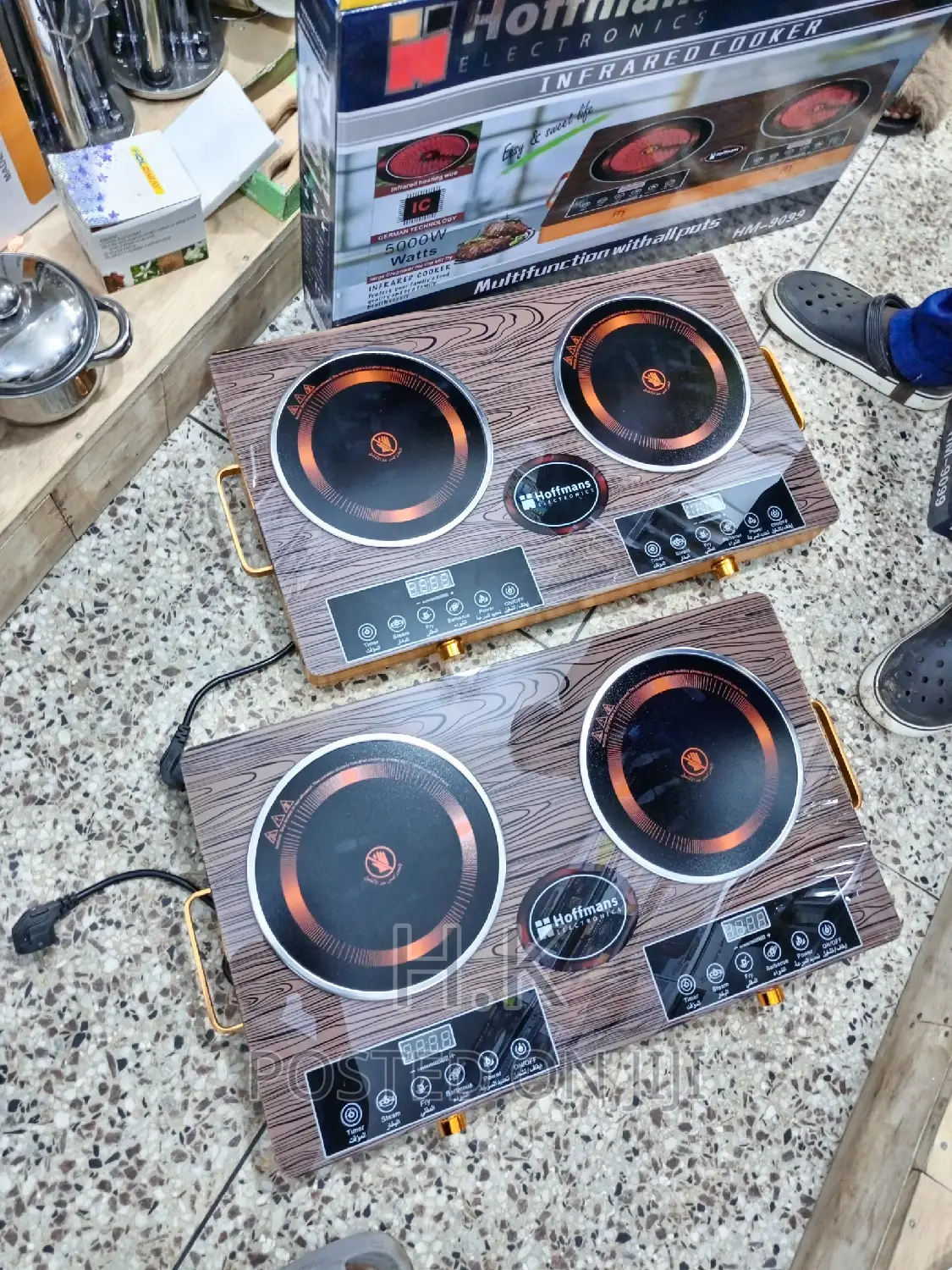 Hoffman Double Infrared Cooker 5000W