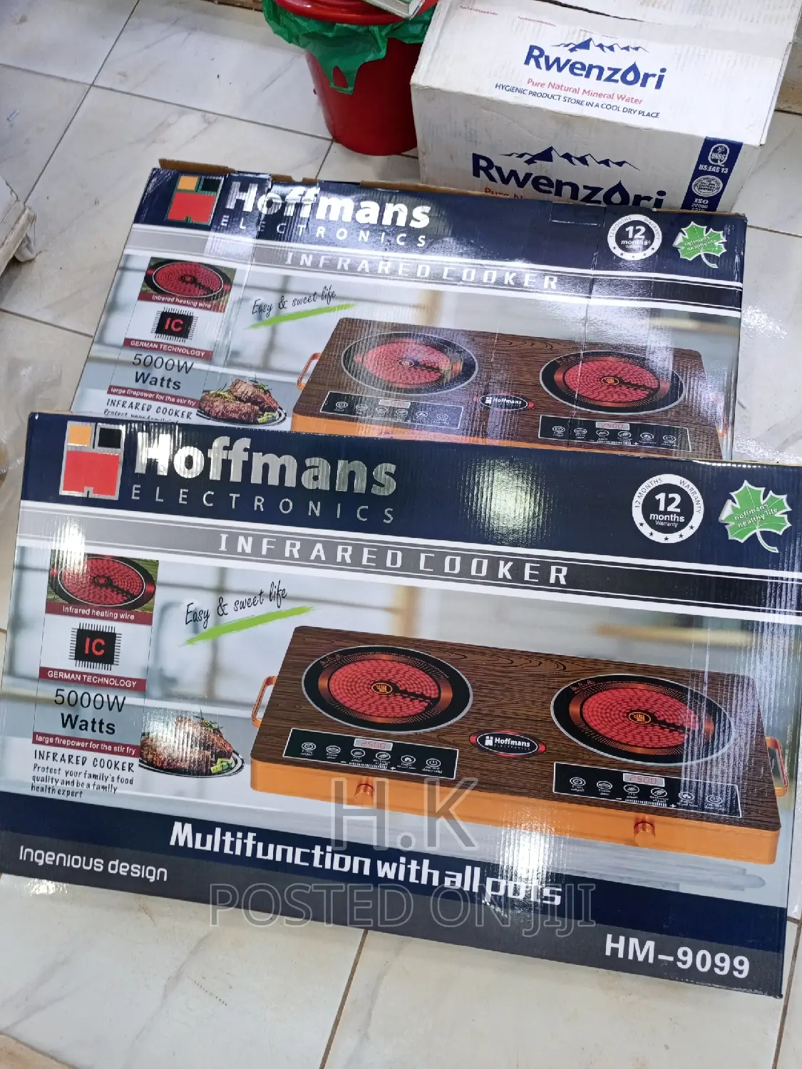 Hoffman Double Infrared Cooker 5000W