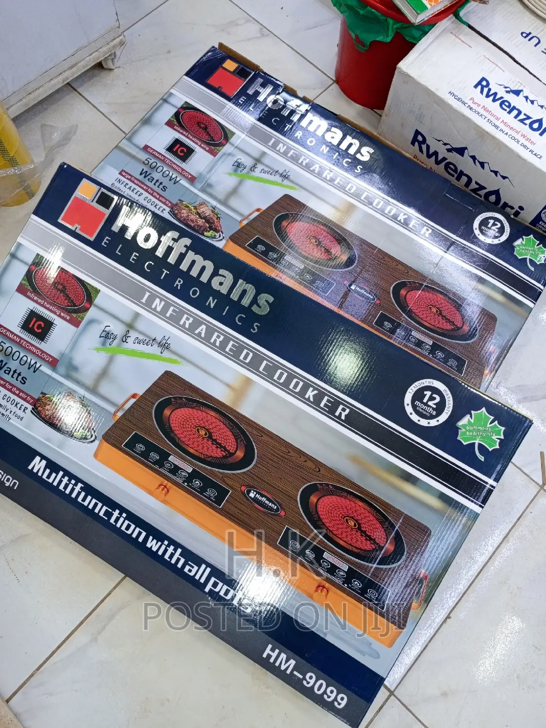 Hoffman Double Infrared Cooker 5000W