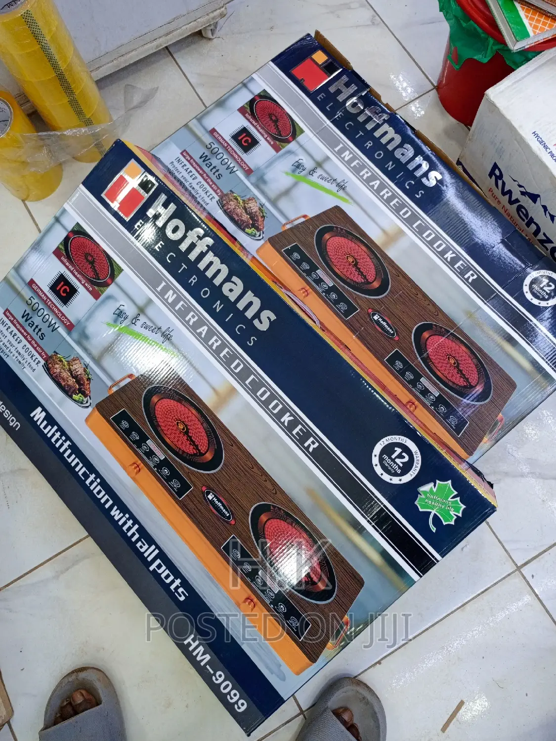 Hoffman Double Infrared Cooker 5000W