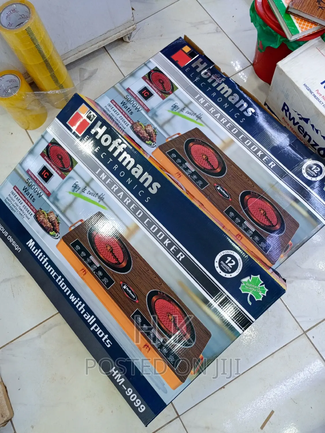 Hoffman Double Infrared Cooker 5000W