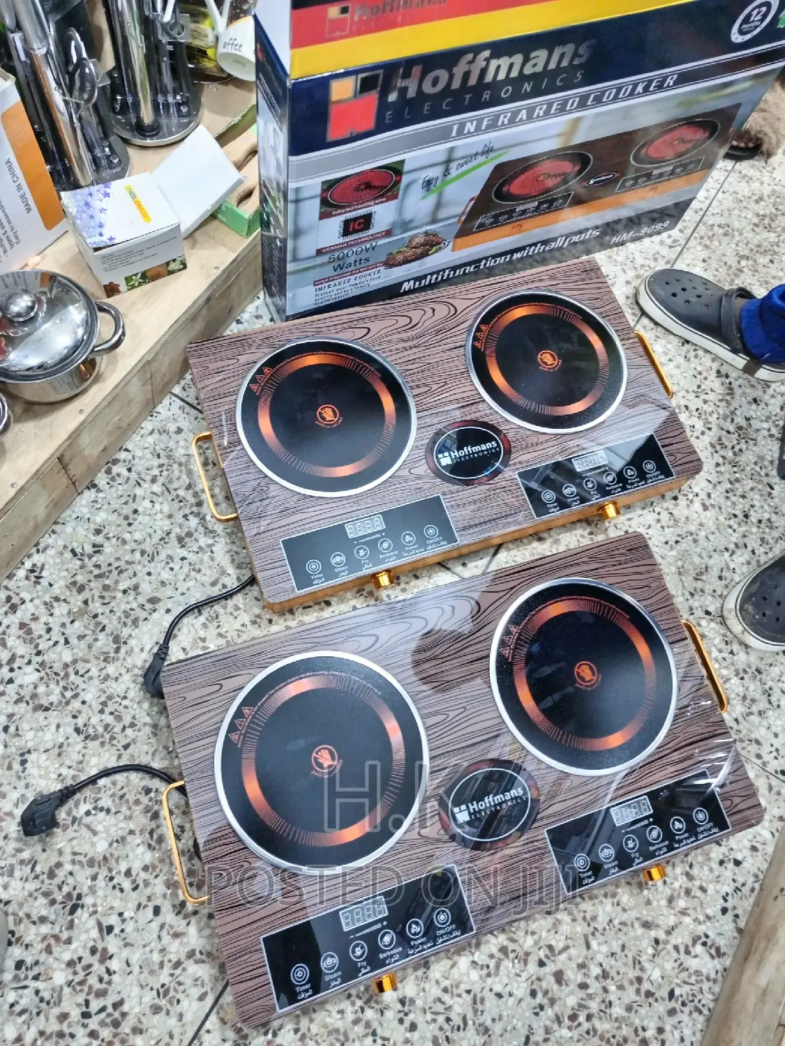 Hoffman Double Infrared Cooker 5000W