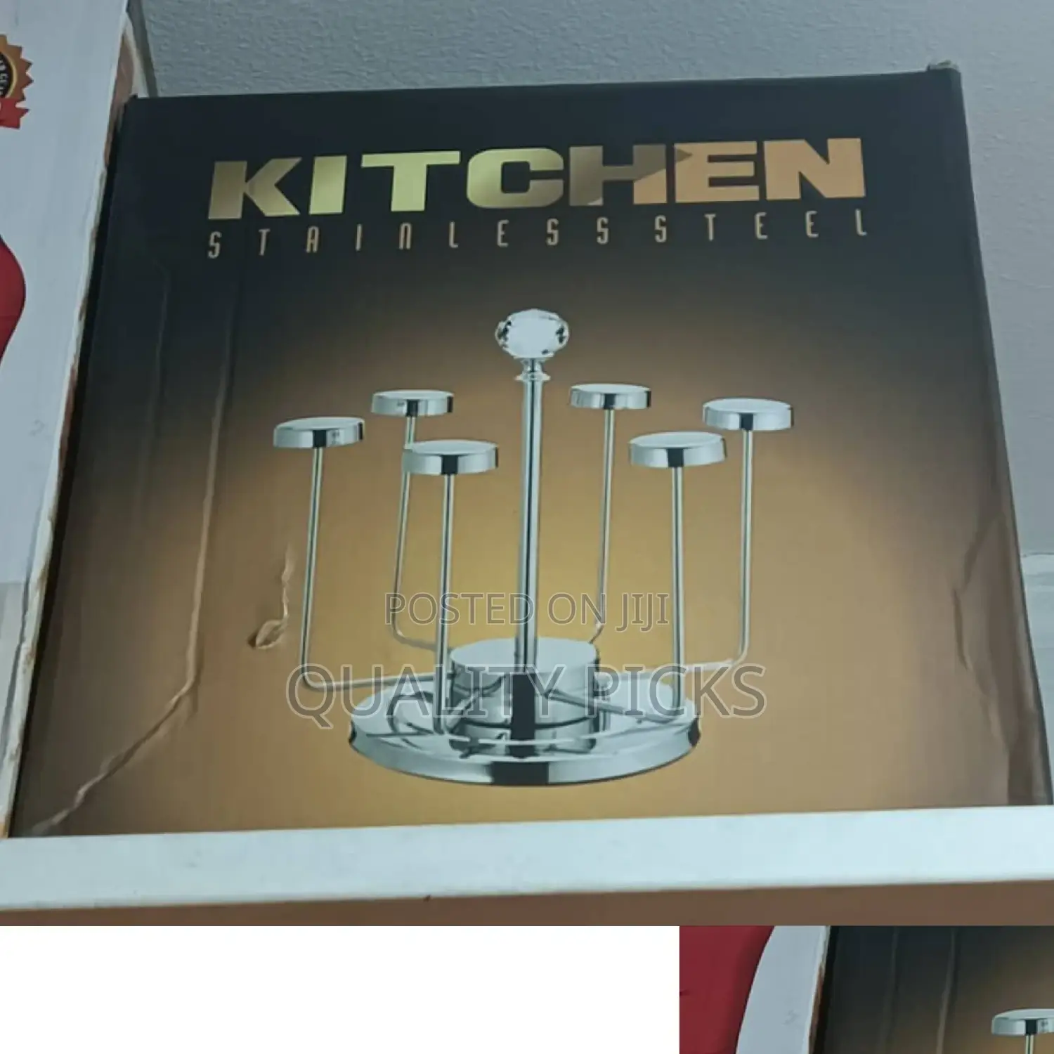 Portable Stainless Glass Holder
