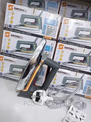 Sayona Flat Dry Iron 3 Plug