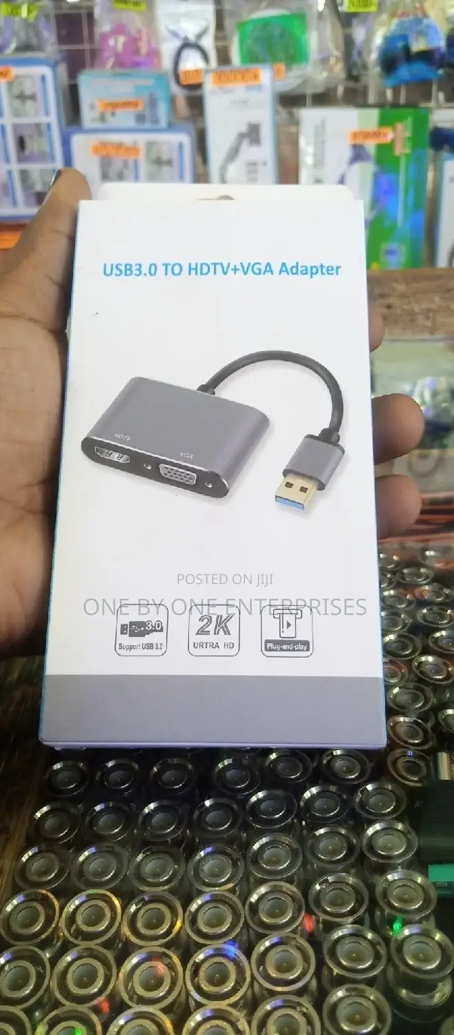 USB to HDMI VGA Adapter, USB 3.0 Converter 1080P HDMI