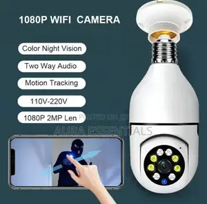 Light Bulb Security Hidden Bulb Camera