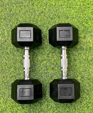 5kg Hexagon Dumbbells Set