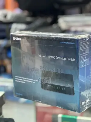 D-Link 16port 10/100 Desktop Switch Dlink 16 Port Switch