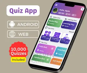 Quiz Apps - Android And Web With Admin Panel