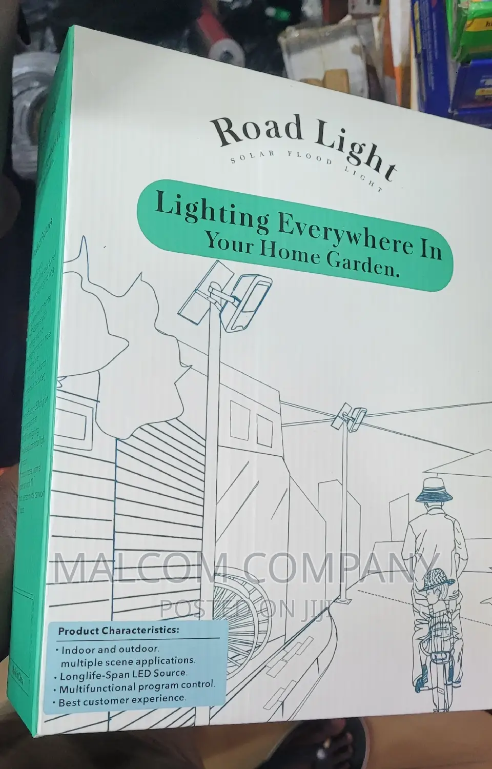 Street Lights 100m2 Coverage.