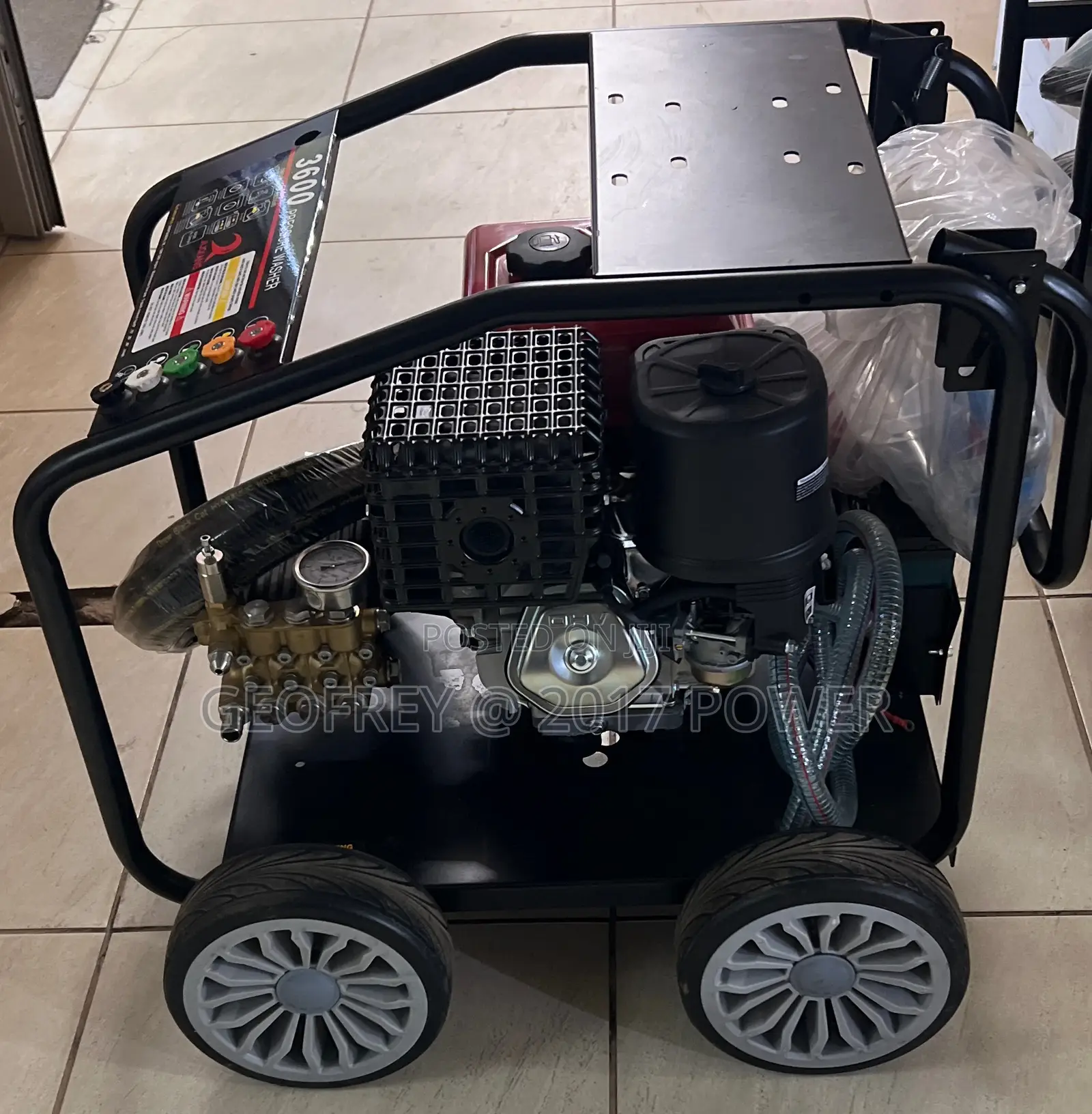Petrol Engine Jet Car Washer Machine 3600 Psi