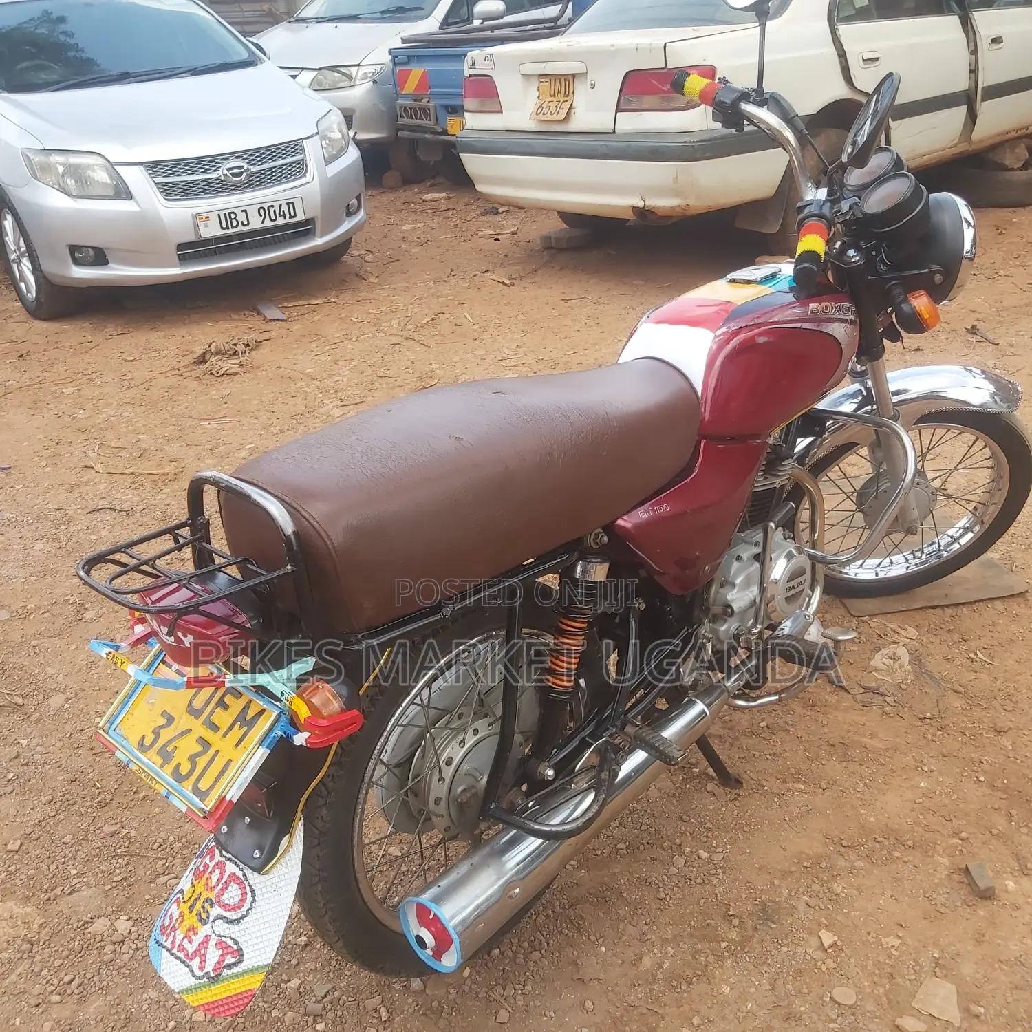 Bajaj Boxer 100 2018 Red