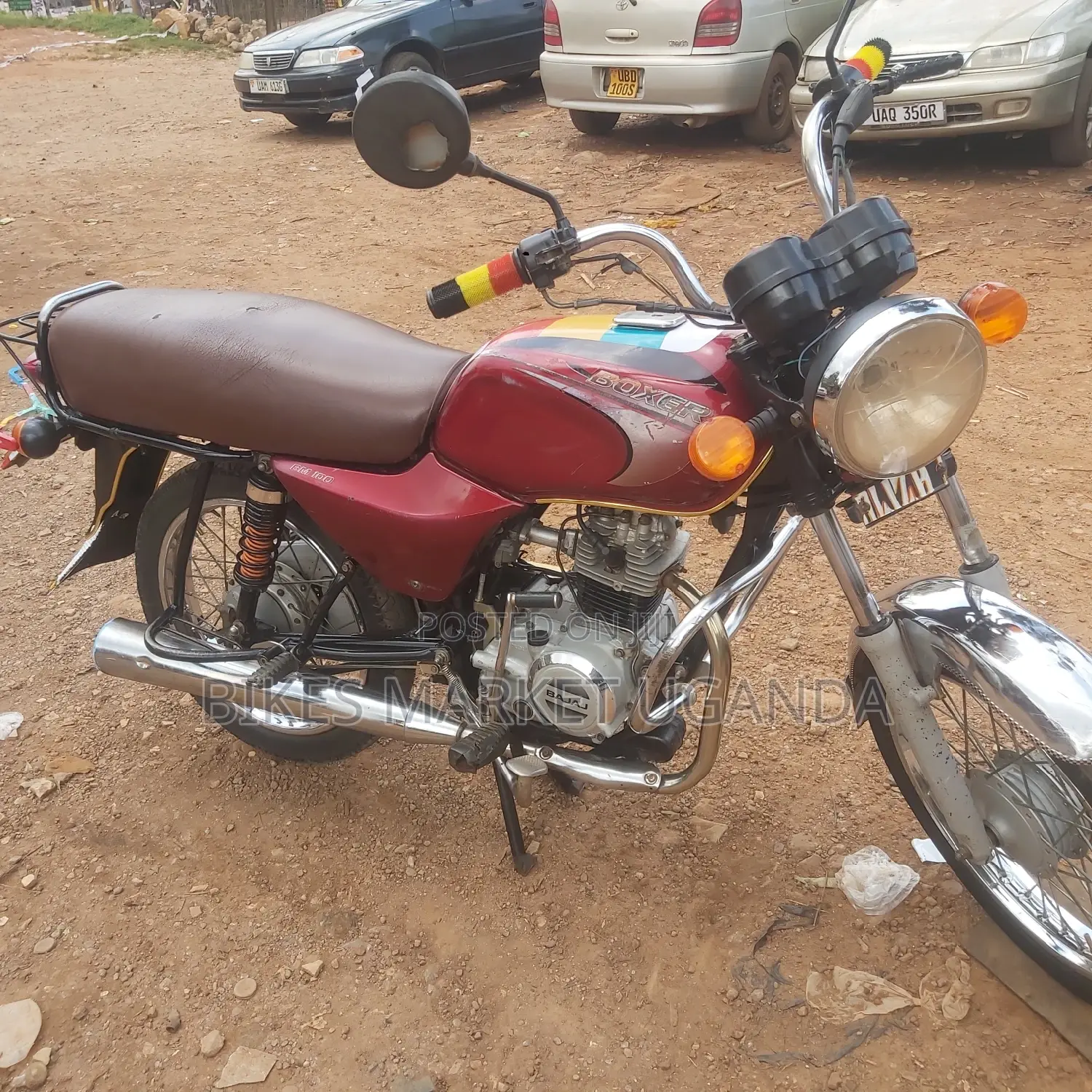 Bajaj Boxer 100 2018 Red