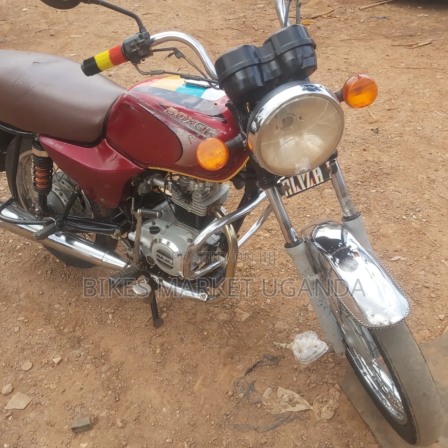 Bajaj Boxer 100 2018 Red